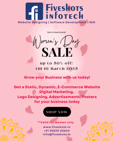 Women's Day Special Offer 2025