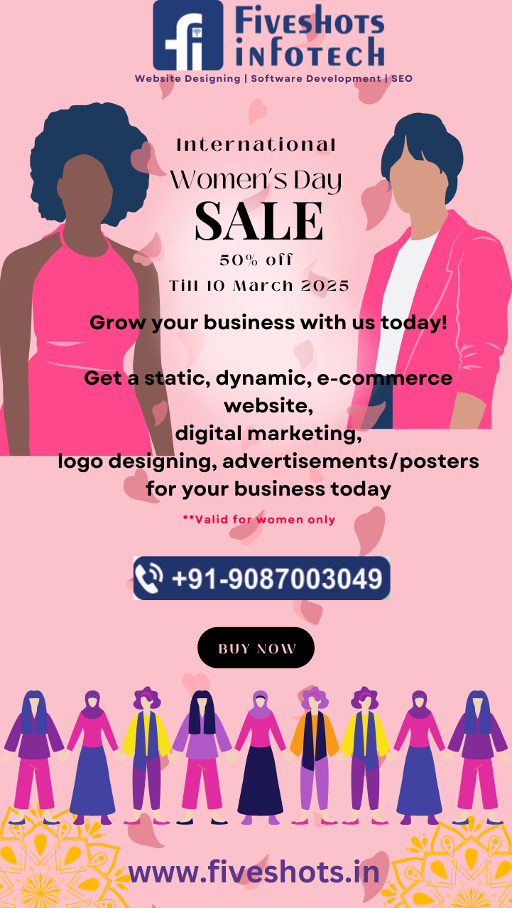 Women's Day Special Offer 2025