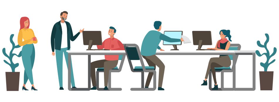 fiveshots infotech friendly office enviornment