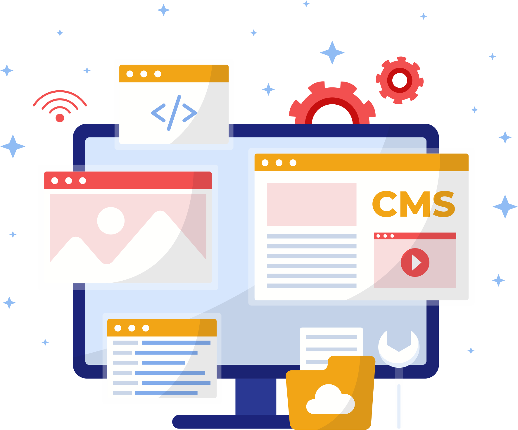 showcasing fiveshots infotech for the Good Website services company near Udaipur ( Rajasthan , India)